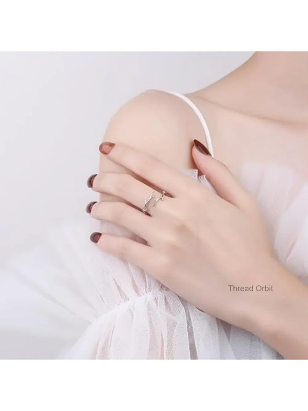 925 Sterling Silver Minimalist Adjustable Rings Band Handmade Women